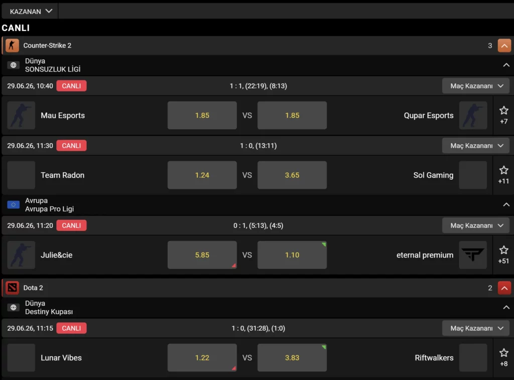 betting